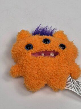 Fuggler Funny Ugly Monster Baby Fugg 3.5” Orange Reek-O Series 4